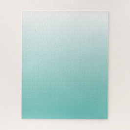 Anfechtung der Aquamarinen Gradient Ombre Puzzle