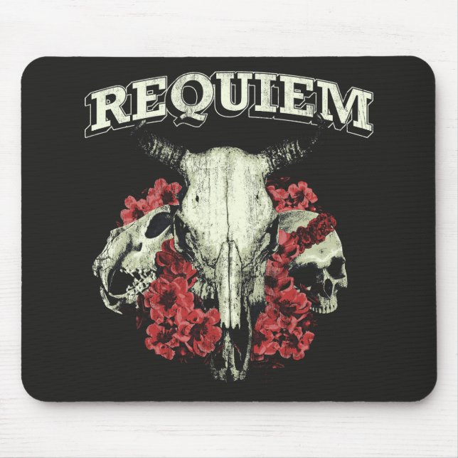 Anforderung - Gothic Streetwear Design Mousepad (Vorne)