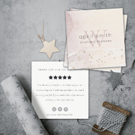 Anforderung zur Überprüfung der abstrakten Lila Mo Quadratische Visitenkarte