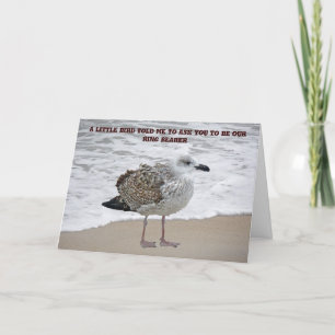 Anfrage für den Seagull-Ring-Träger Einladung