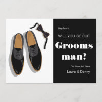 Anfrage für den Trauzeuge Krawatte- und Kleidersch