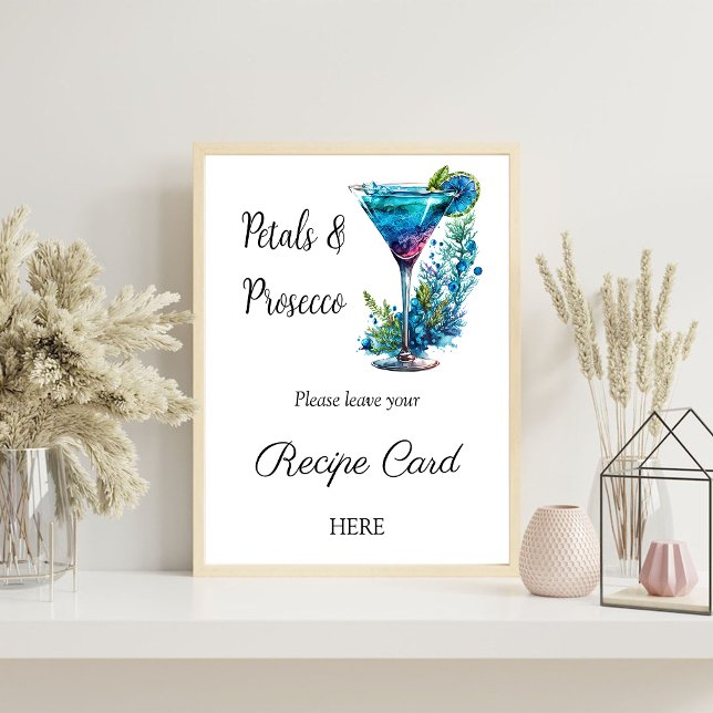 Anfrage für Petal Prosecco Brautparty Poster (Von Creator hochgeladen)