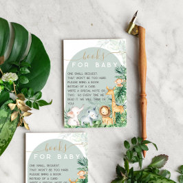 Anfrage für Safari Baby Animals Baby Showroom Begleitkarte