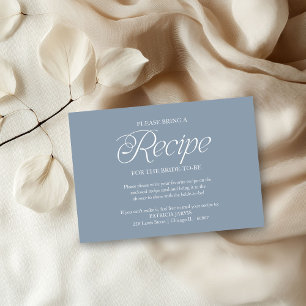 Anfrage nach Blauem Brautparty Einladung