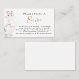 Anfrage zur Rezeptionskarte für das Brautparty But Begleitkarte