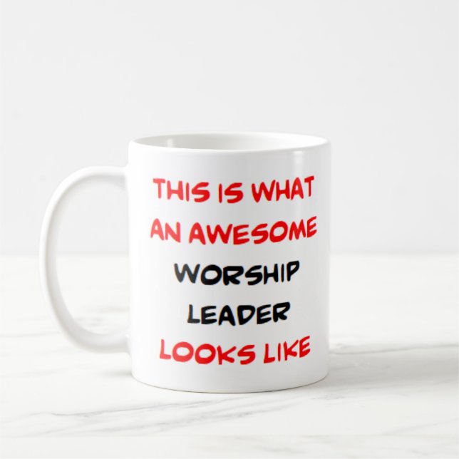 Anführer der Gottesdienste, phantastisch Kaffeetasse (Links)