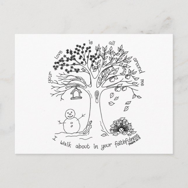 Anführungskarte für Inspiration Postkarte (Vorderseite)