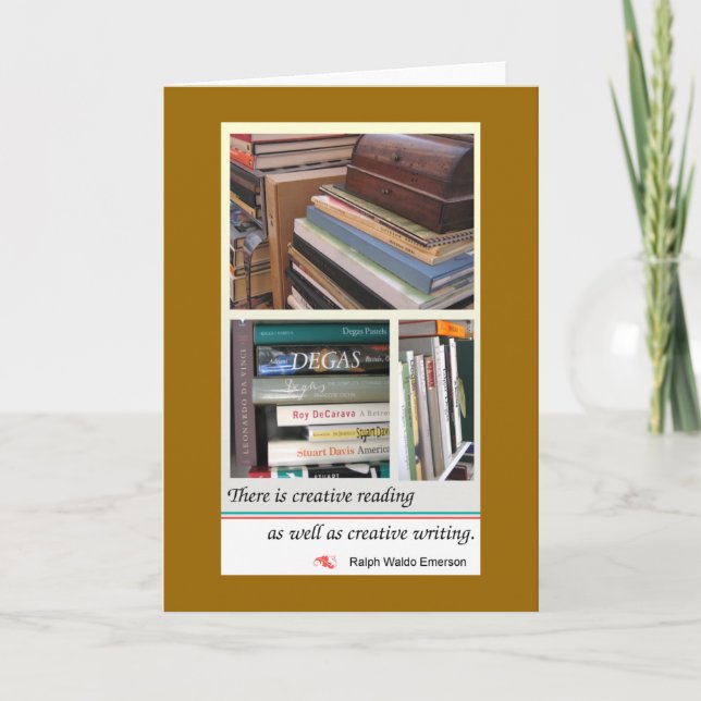 Anführungskarte für kreative Lesegeräte Karte (Vorderseite)