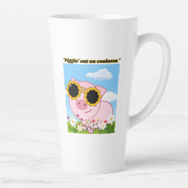 Anführungsschwein - Ferkel bei Kälte Milchtasse