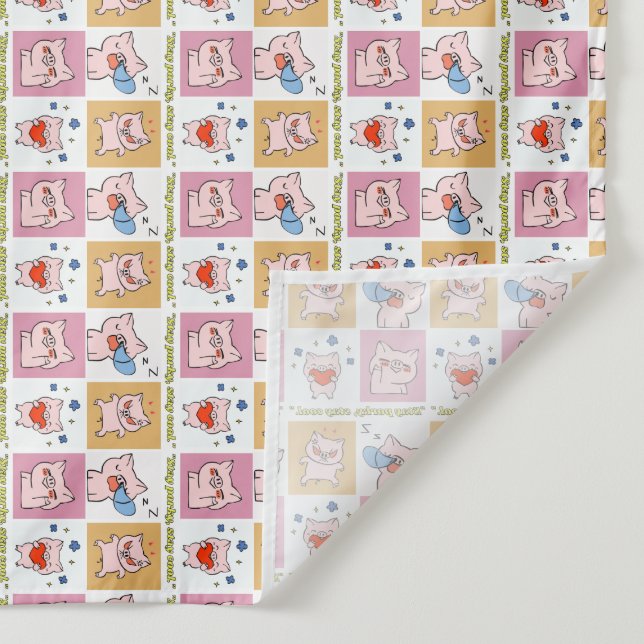 Anführungsstriche Wandteppich (Detail)