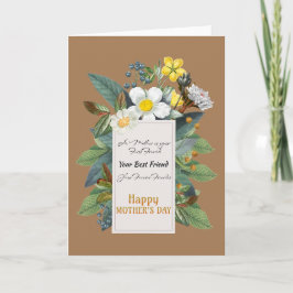 Anführungszeichen für den Muttertag Karte