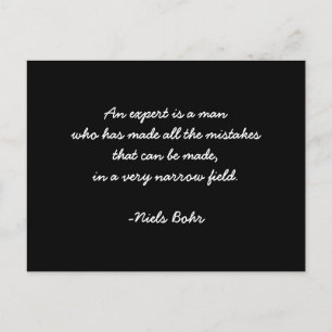 Anführungszeichen für Inspirationskarten Postkarte