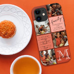 Anführungszeichen für Monogramm für personalisiert Case-Mate iPhone Hülle<br><div class="desc">Dieses moderne und elegante Foto-Collage-Design ist perfekt für alle Liebhaber und Liebhaber. Es enthält vier individuell anpassbare Fotos, zwei Anführungszeichen und Ihr Familienmonogramm. Die Zitate beinhalten: "Familie. Zusammen ist unser Lieblingsort" und "Ein bisschen verrückt. Ein bisschen laut. Eine ganze Menge Liebe", in einem handgeschriebenen Schriftart für Signaturen und einem kostenlosen...</div>