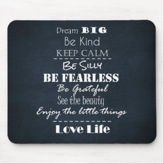 Anführungszeichen für positive Einstellungen Mousepad