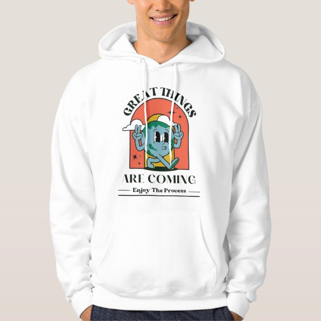 Anführungszeichen Hoodie (Vorderseite)
