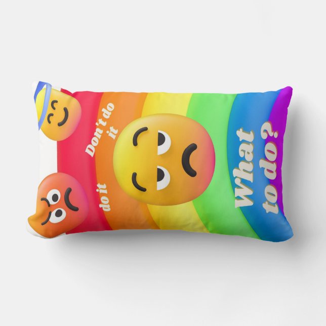 Anführungszeichen Lendenkissen (Vorderseite)