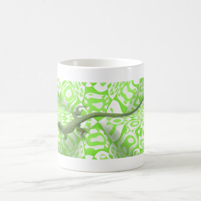 ANG-Kunst-Eidechsen-Tasse Kaffeetasse (Mittel)