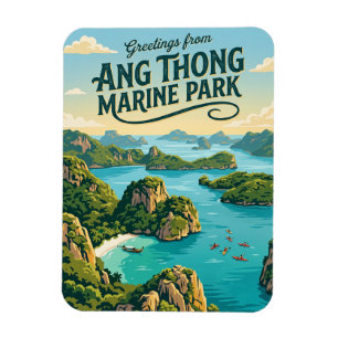 Ang Thong National Marine Park Thailand Magnet