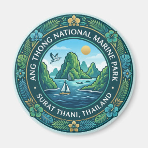 Ang Thong National Marine Park Thailand Magnet
