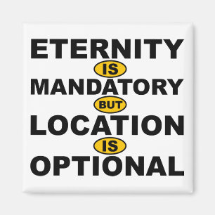 Angabe der Ewigkeit (obligatorische Position) Opti Magnet