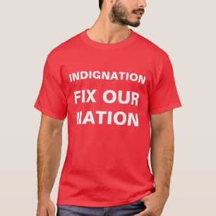 ANGABE FIX UNSERE NATION T-Shirt