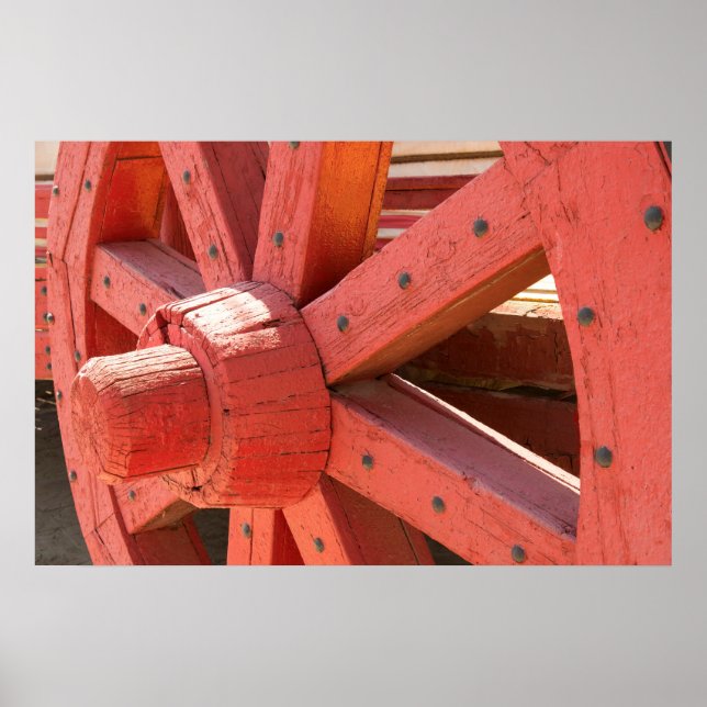 Angaben zu Wagenrad Poster (Vorne)