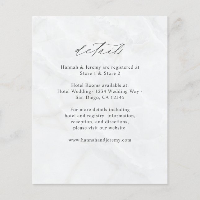 Angaben zum Budget Flyer (Vorne)