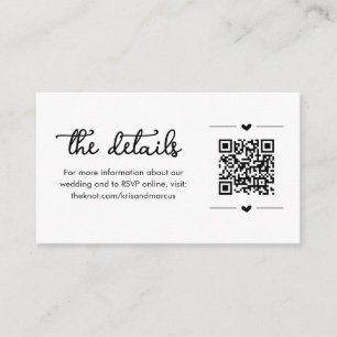 Angaben zum Hochgehen mit QR-Code-Umschließungskar Begleitkarte