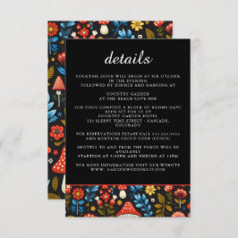 Angaben zum Kernwald Begleitkarte