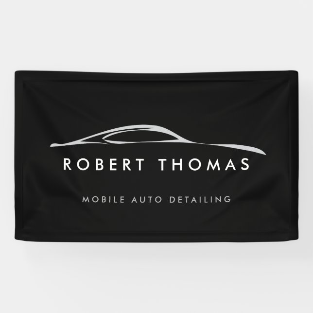 ANGABEN ZUM SCHWARZEN AUTO, AUTO-REPAIR-Banner Banner (Horizontal)