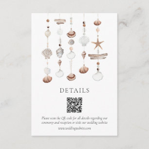 Angaben zum Strand von Boho Begleitkarte