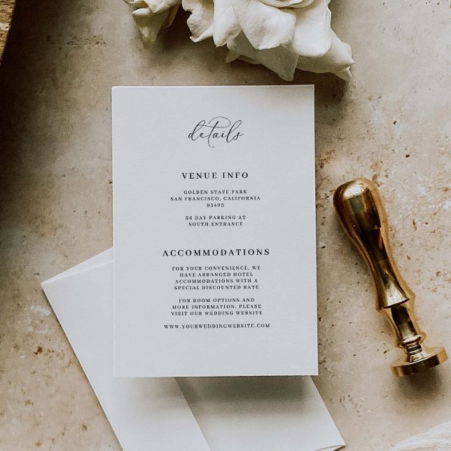 Angaben zur Hochzeitskarte Mindestwert R100 Begleitkarte (Von Creator hochgeladen)