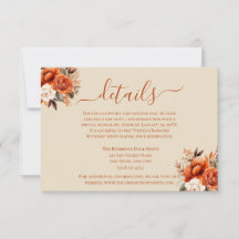 Angaben zur Orange- und Rostflora