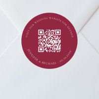 Angaben zur QR-Codierung der Hochzeitwebsite uAwg