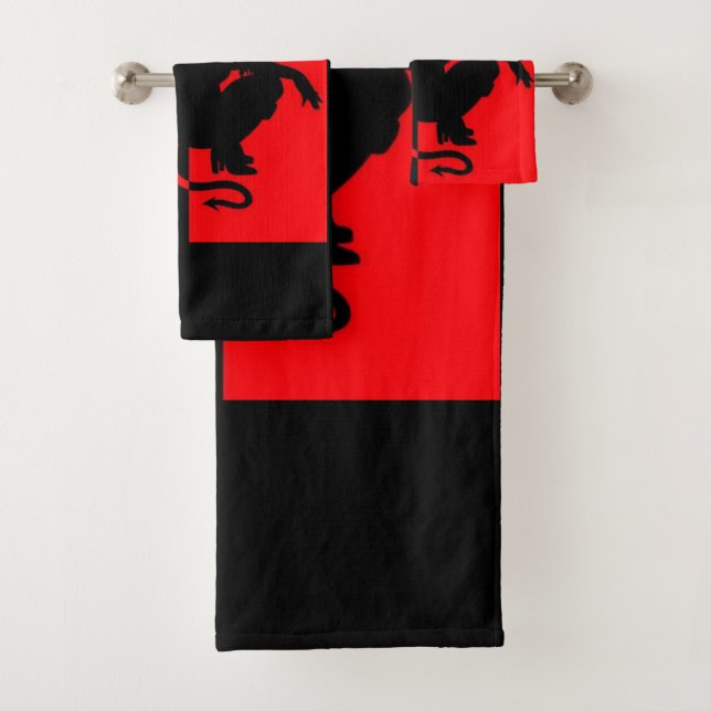 Ange ou demon badhandtuch set (Insitu)