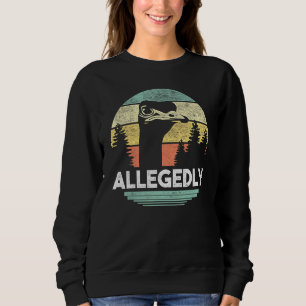 Angeblich Ostrich T Shirt Funny Bird Lover