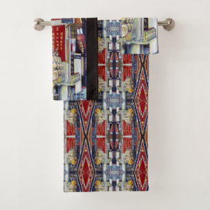 angeblich probabilistisch, Singapur Badhandtuch Set