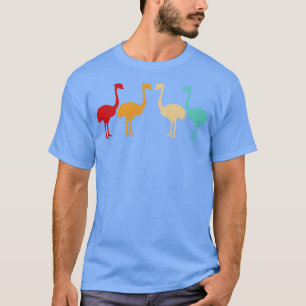 Angeblich Safari Afrika Vogel Tier Strauß T-Shirt