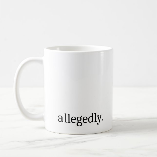 Angeblich Tasse, Tasse des Rechtsanwalts, Paralega (Links)