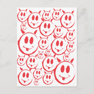 Angeblicher Killer_Symbol Postkarte