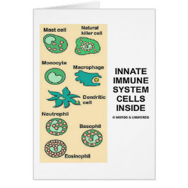 Angeborene Immunsystem-Zellen nach innen