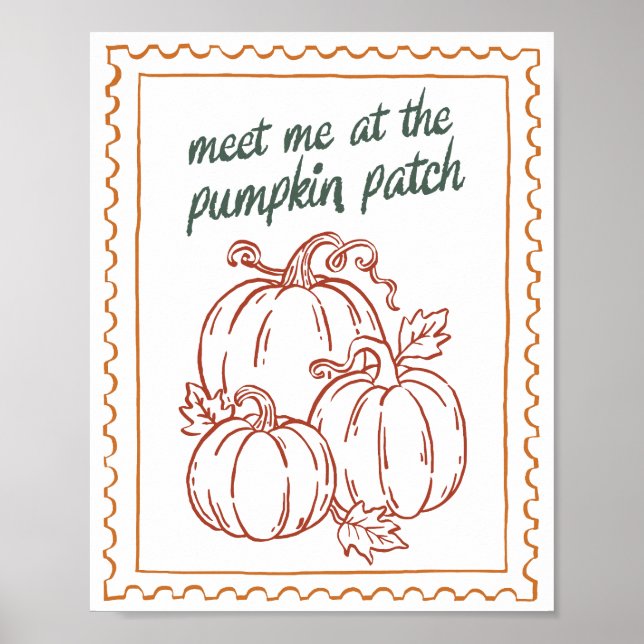 Angebot fallen poster (Vorne)