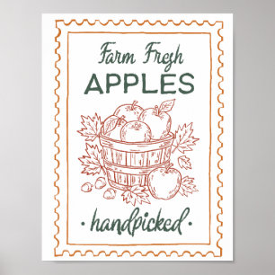 Angebot fallen poster