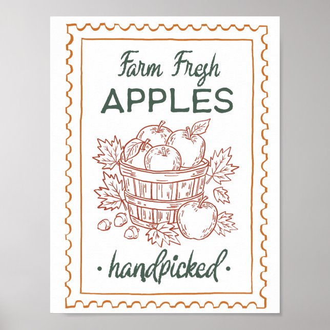 Angebot fallen poster (Vorne)