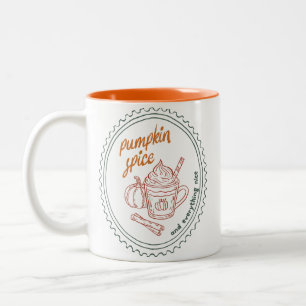 Angebot fallen zweifarbige tasse