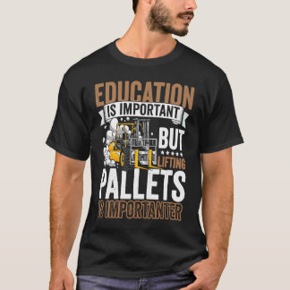 Angebot für den Gabelstaplerfahrer eines zertifizi T-Shirt