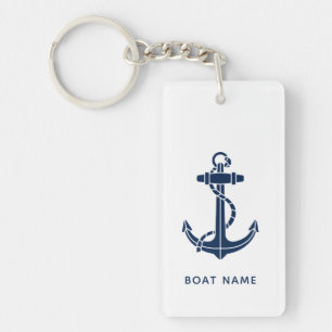 Angebot für eine Bootsfahrt mit individuellem Boot Schlüsselanhänger