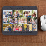 Angebot für Familie und Freunde 12 - Foto Collage  Mousepad<br><div class="desc">Erstellen Sie Ihr eigenes Foto Collage Mousepad mit familiärem Zitat in eleganter Schrift Typografie. Die Fotovorlage ist Set für Sie, 12 Ihrer Lieblingsfotos hinzuzufügen, die in einem modernen Mauerwerk aus Landschafts- und Portraitgitter-Fotos dargestellt sind. Das Sprichwort lautet "Verwandte & Freunde machen die perfekte Mischung", die Sie behalten oder bearbeiten können,...</div>