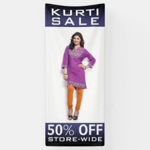 Angebot für maßgeschneiderte indische Frauenmode K Banner