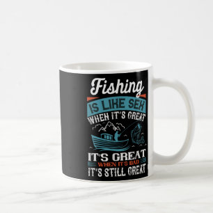 Angebot im Distressed-Fishing ist wie wenn es groß Kaffeetasse